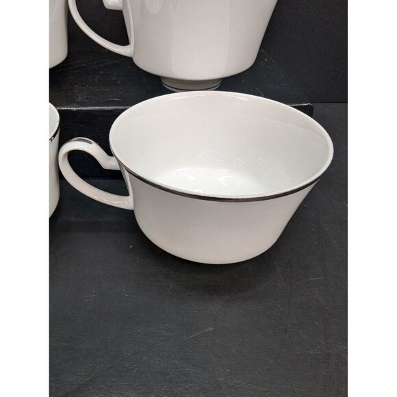 Mikasa Fine China Porcelain Westminster 5832 Replacement Footed Teacup Set of 4 - Picture 9 of 11